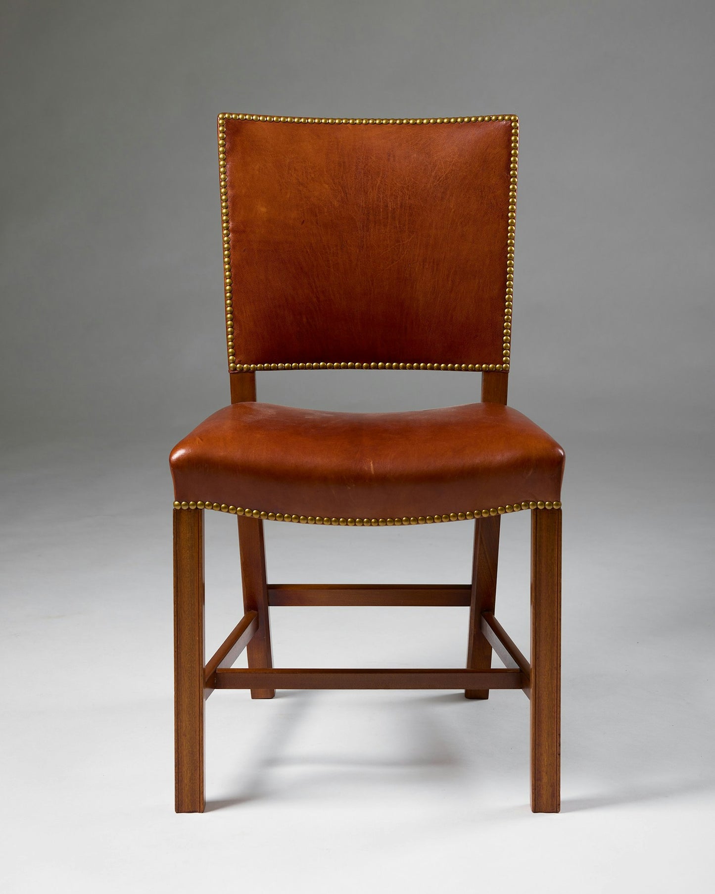 Set of ten 'Red Chair' dining chairs