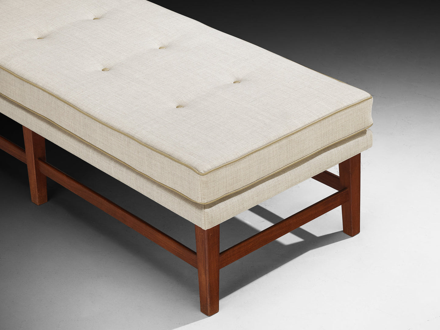 Mid-Century Modern Daybed in Mahogany