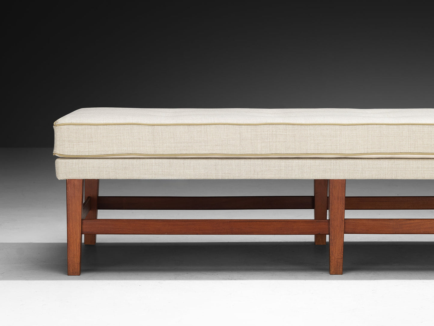 Mid-Century Modern Daybed in Mahogany