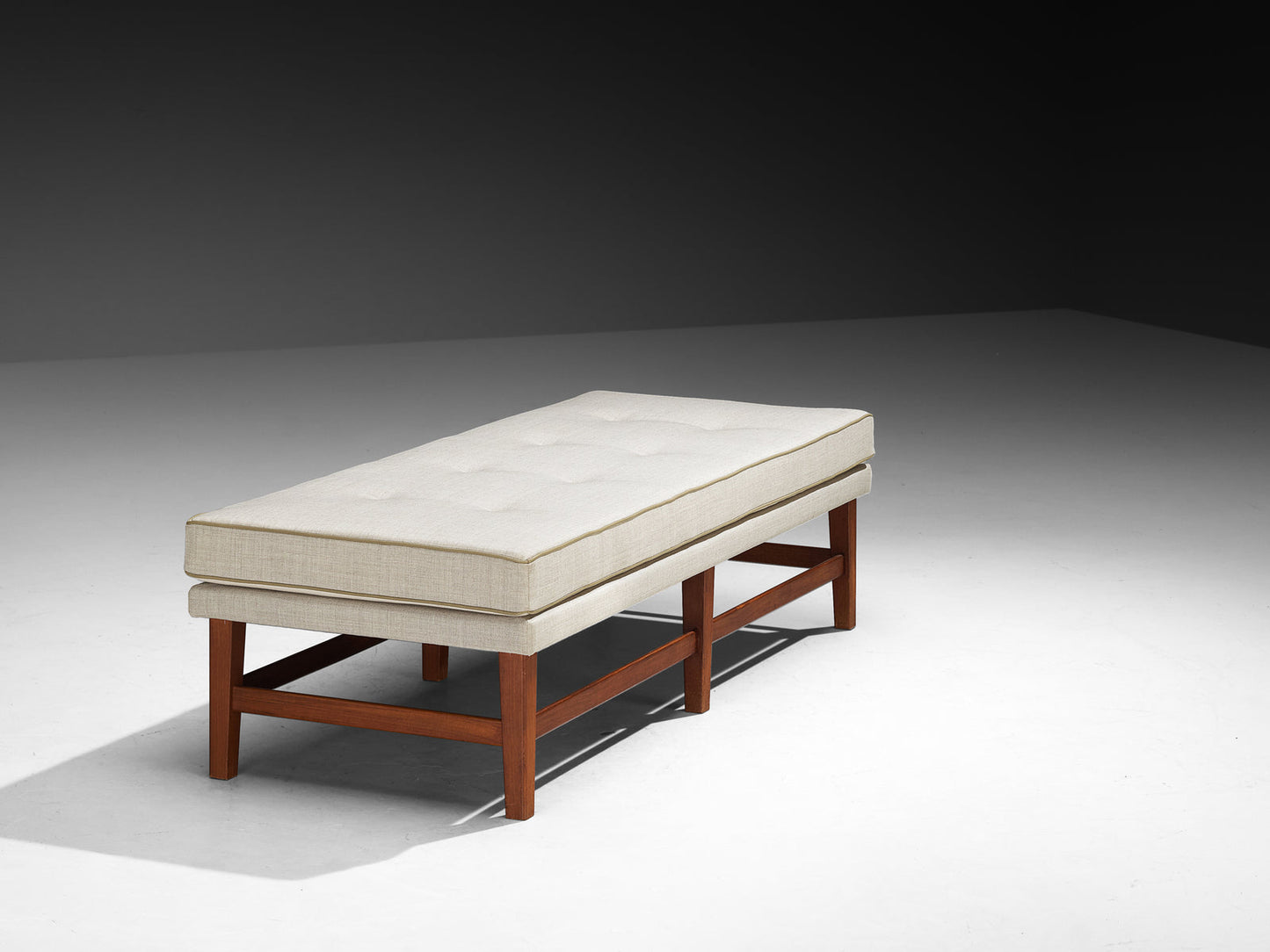 Mid-Century Modern Daybed in Mahogany