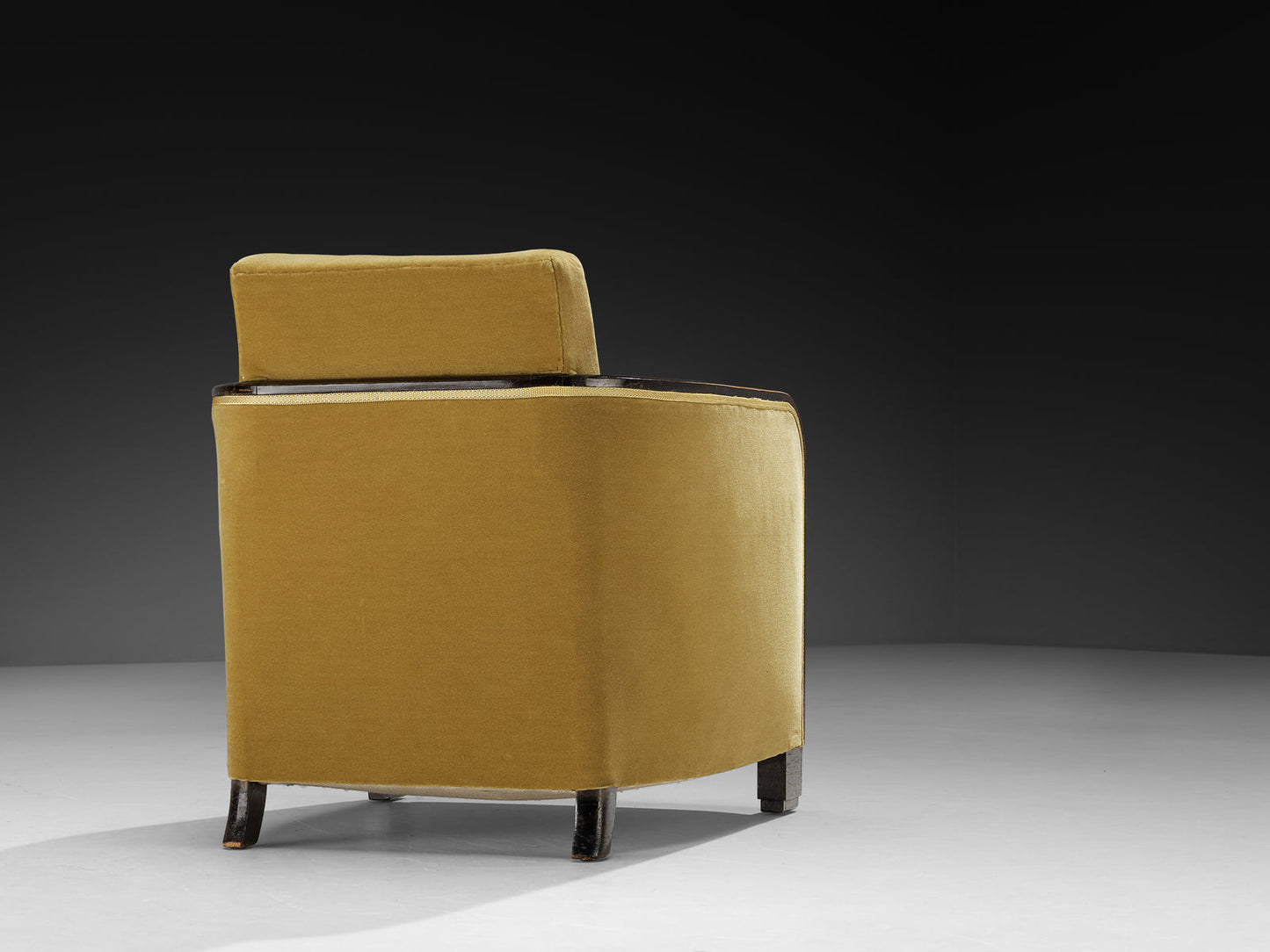 Rare Maison Soubrier Pair of Late 1920s Art Deco Armchairs