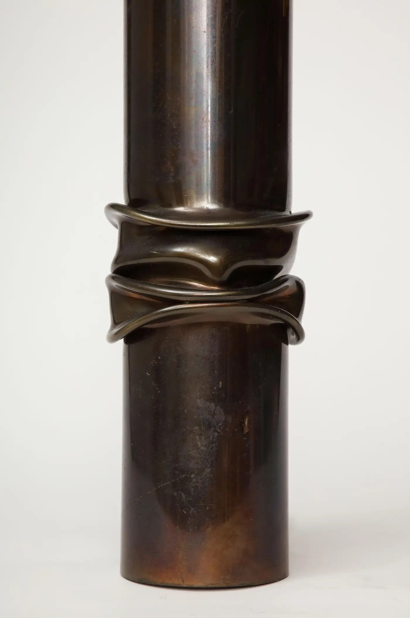 Steel Table Lamp by Jacques Moniquet