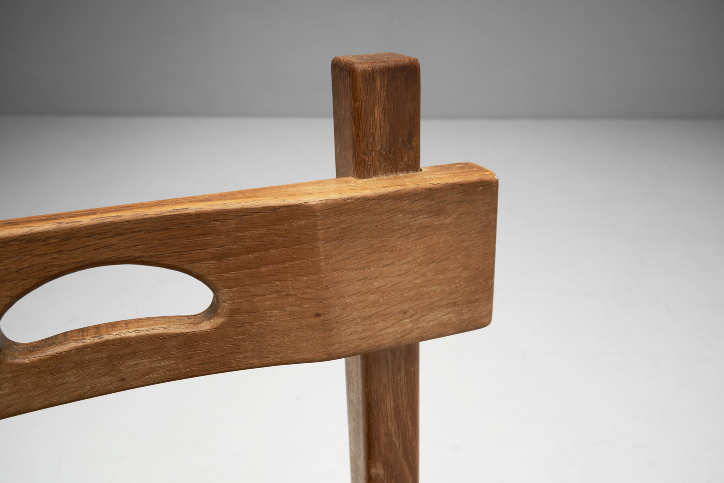 Rush and Wood Rustic Dining Chair Set, Europe ca 1950s