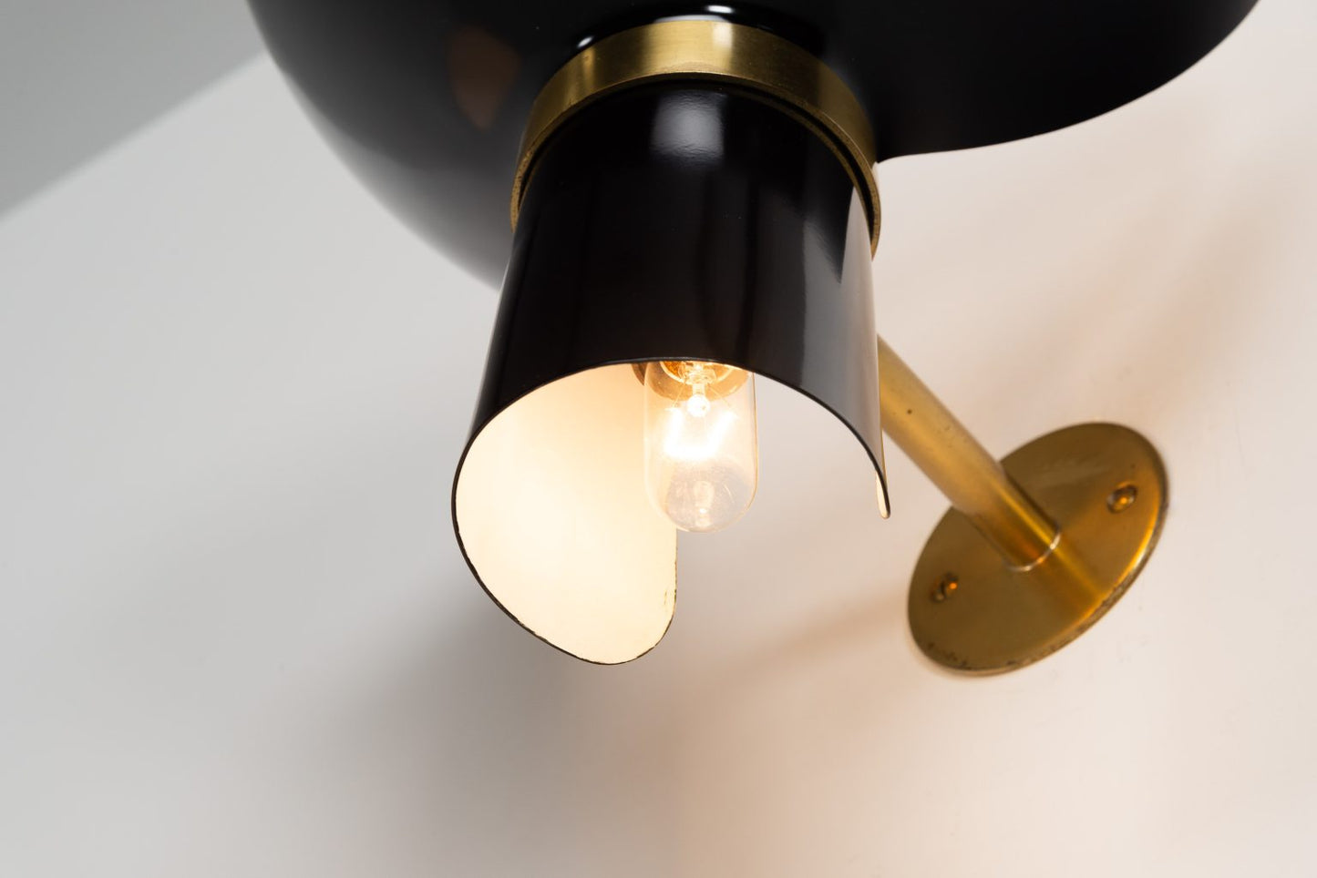 Stilnovo Diabolo wall lamps large Italy 1950
