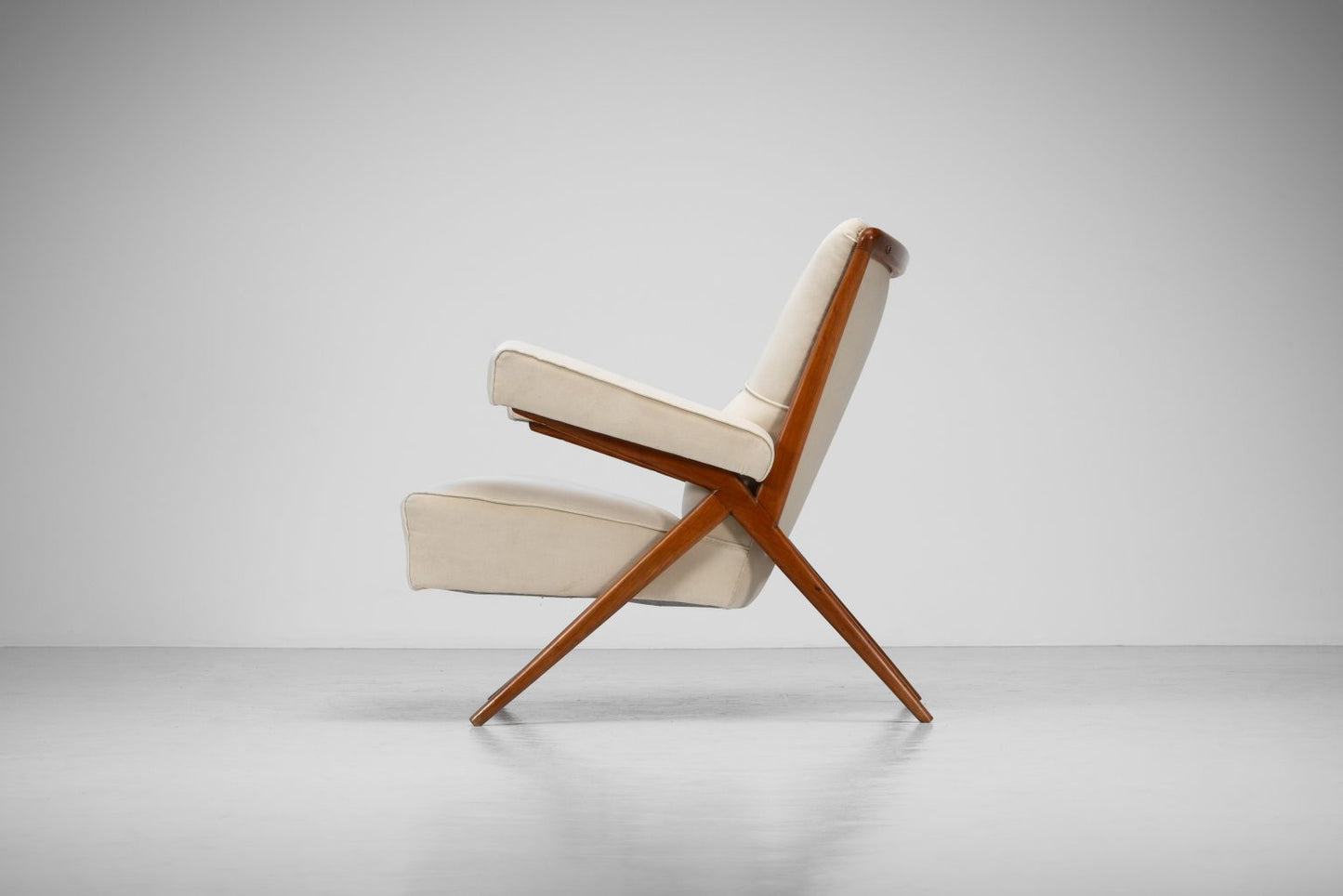 Franco Albini attributed lounge chair Fiorenza Italy 1940