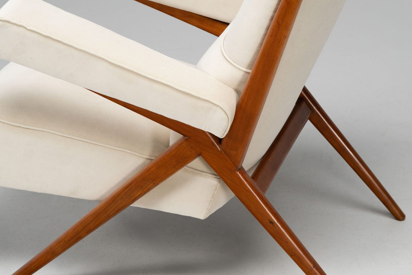 Franco Albini attributed lounge chair Fiorenza Italy 1940