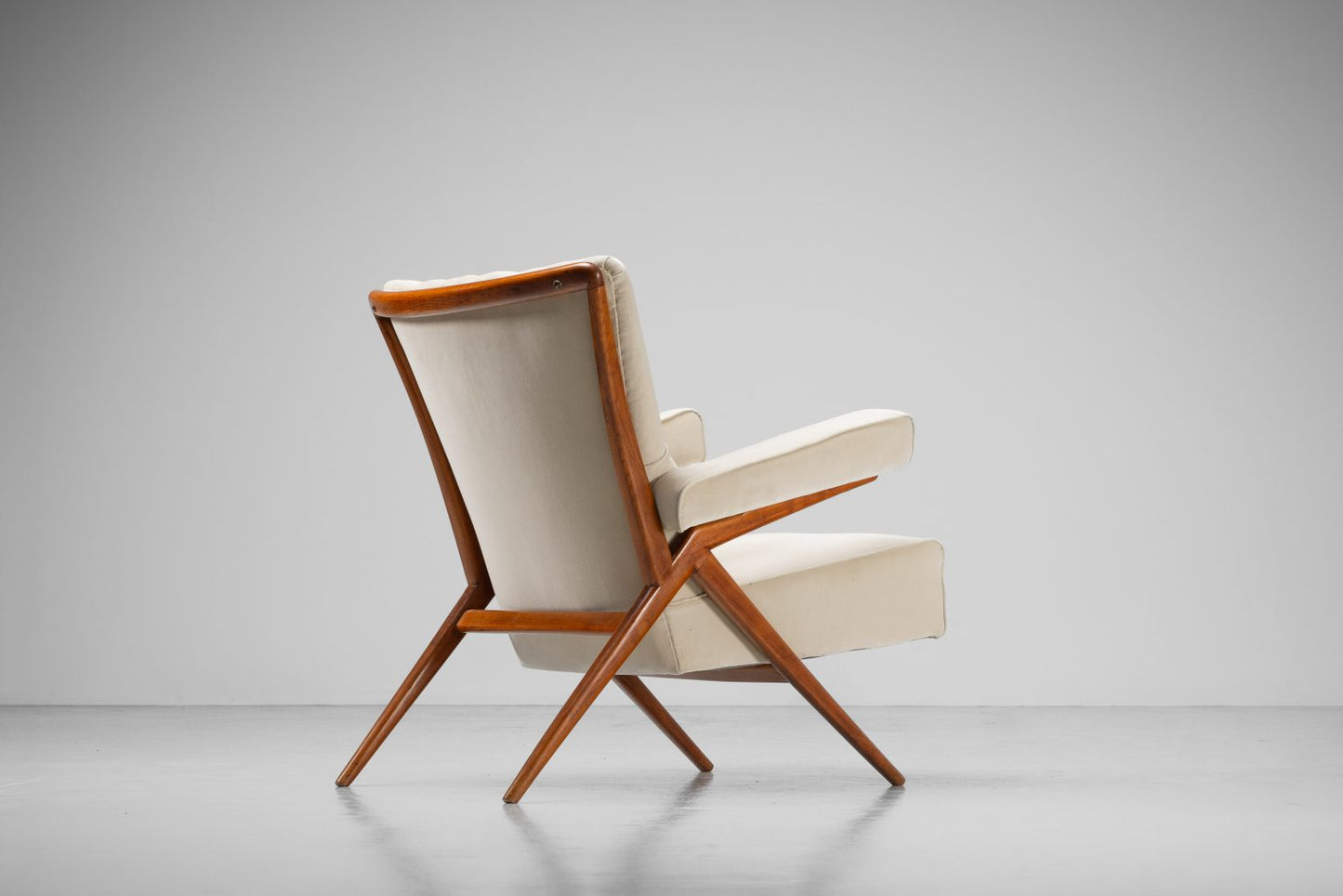Franco Albini attributed lounge chair Fiorenza Italy 1940