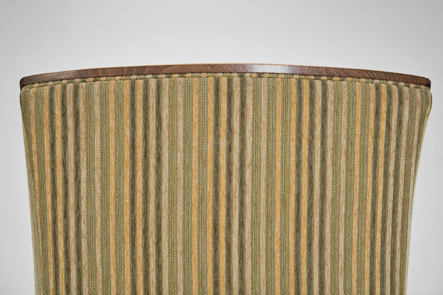A Pair of Modernist Upholstered Armchairs by Burov, France Mid-20th century