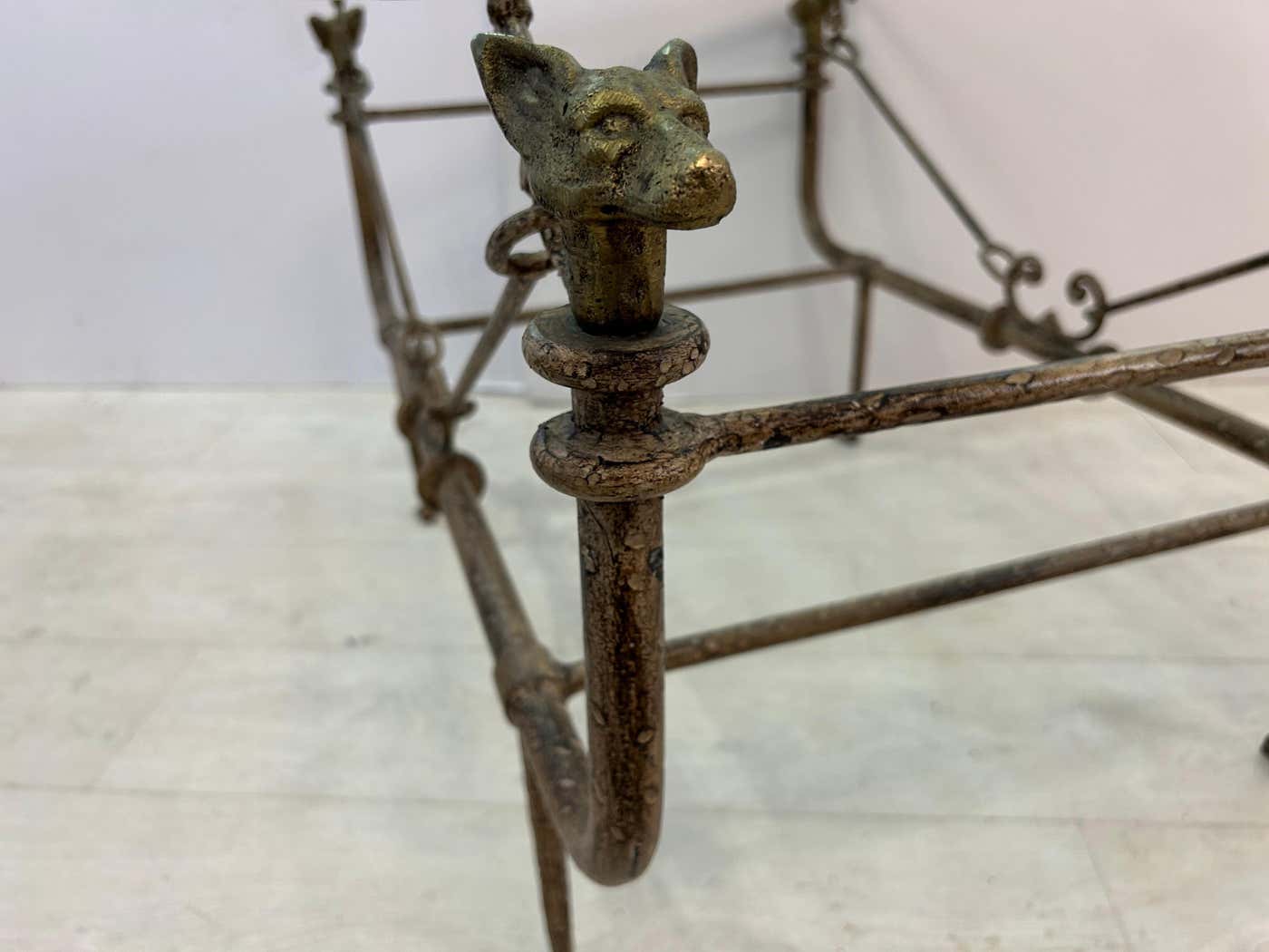 Diego, Giacometti, Style, Bronze and iron coffee table