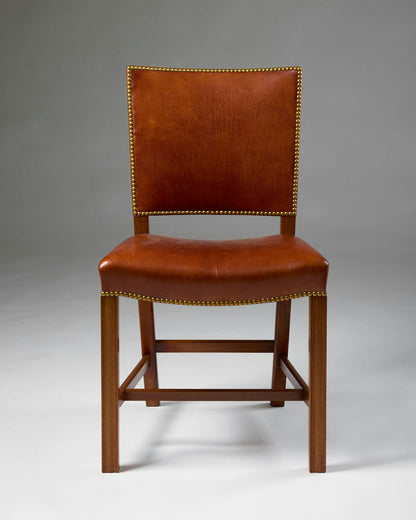 Set of ten 'Red Chair' dining chairs