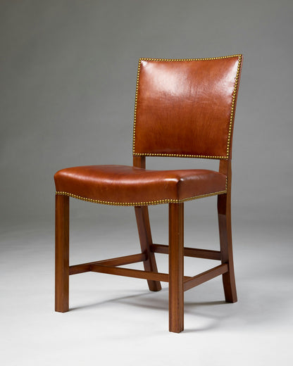 Set of ten 'Red Chair' dining chairs
