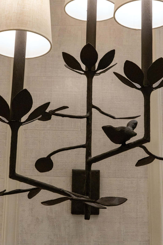 Garden Sconce with Light Shades