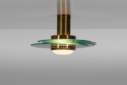 Max Ingrand 2079 ceiling lamp Fontana Arte Italy 1960