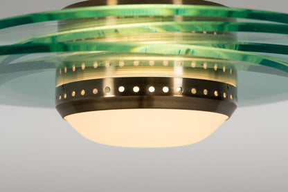 Max Ingrand 2079 ceiling lamp Fontana Arte Italy 1960