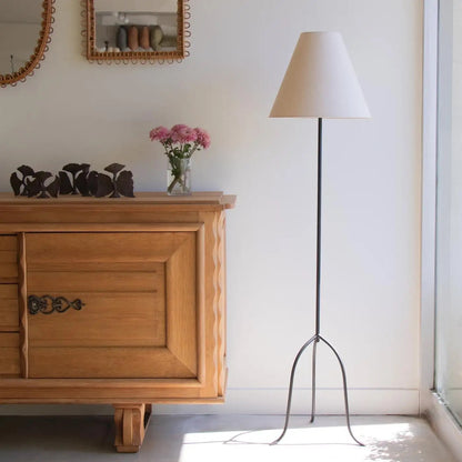 Iron Tripod Floor Lamp