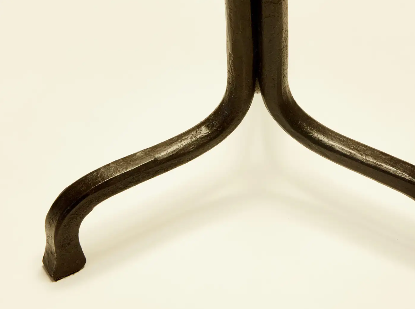 Wrought iron lamp by Francis Dewaele & Les Artisans de Marolles.