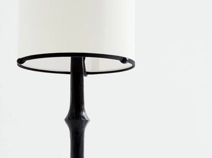 Wrought iron lamp by Francis Dewaele & Les Artisans de Marolles.