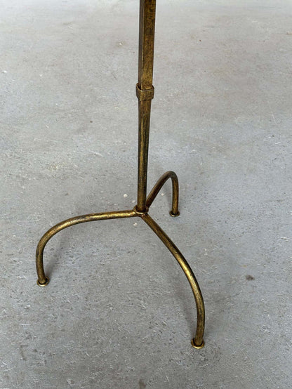 Spanish Iron Drinks Table on an Arched Tripod Base