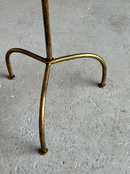 Spanish Iron Drinks Table on an Arched Tripod Base